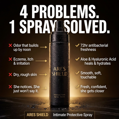 ARES Shield - Spray protetor íntimo para homens