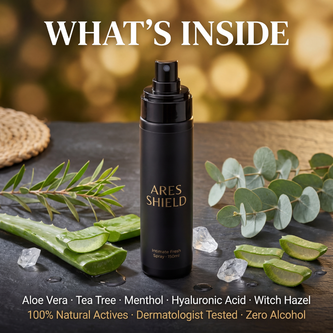 ARES Shield - Spray protetor íntimo para homens