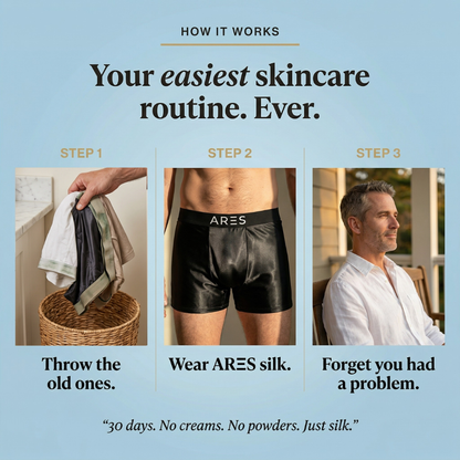 Boxers de Seda Premium | Conforto Todo o Dia