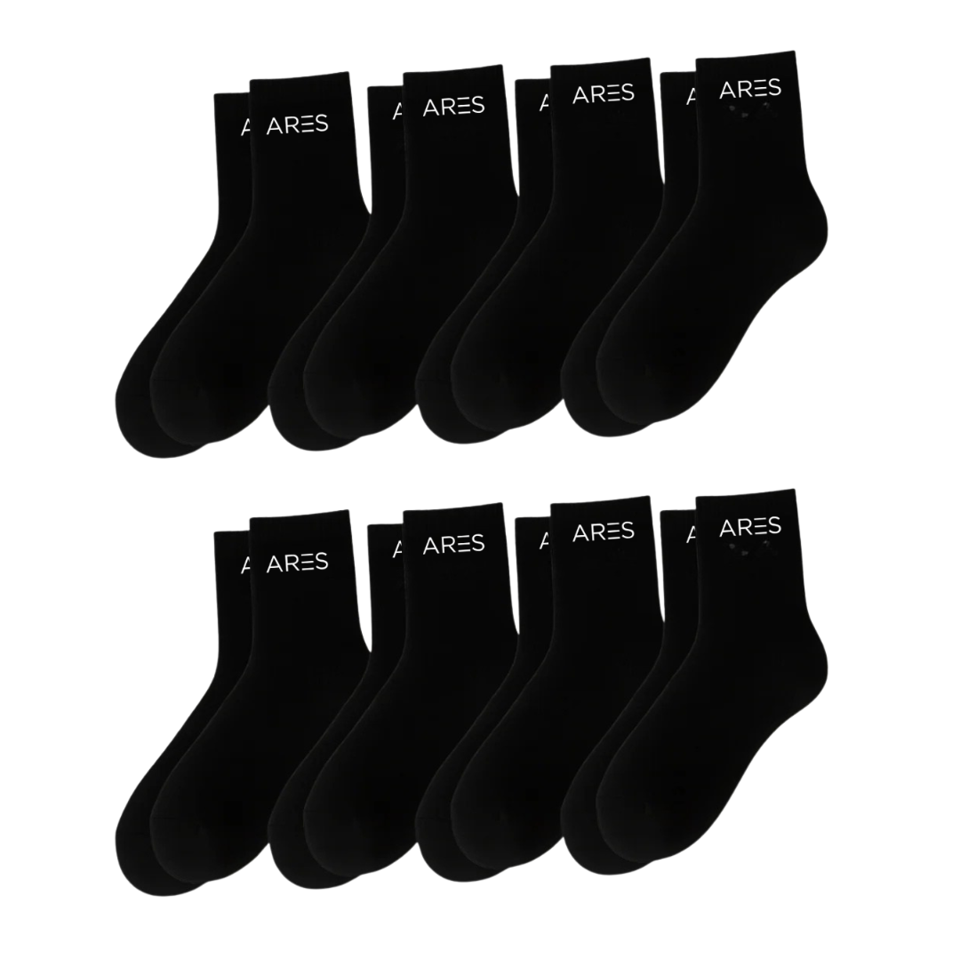 Meias de bambu tamanho único