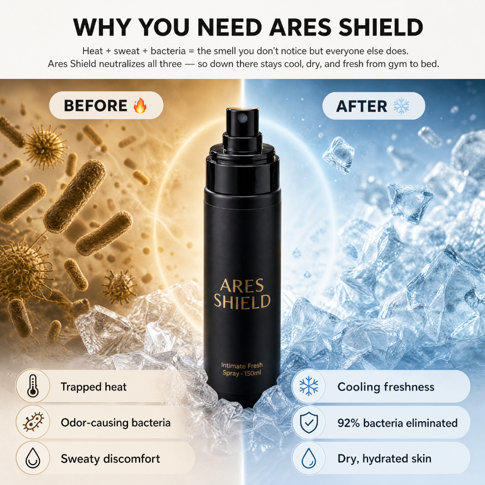 Ares Shield - Intimate Spray for Men