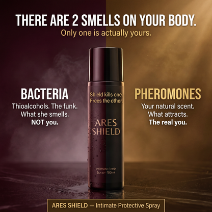 ARES Shield - Spray protetor íntimo para homens