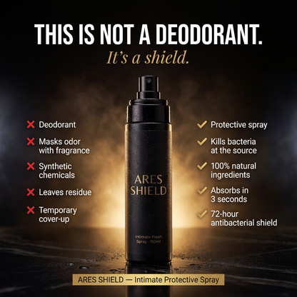 ARES Shield - Spray protetor íntimo para homens
