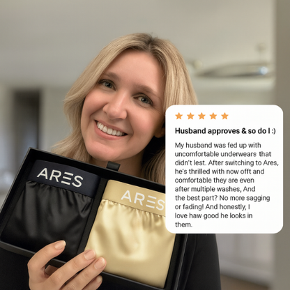 Boxers de Seda de Qualidade Superior | Conforto Todo o Dia