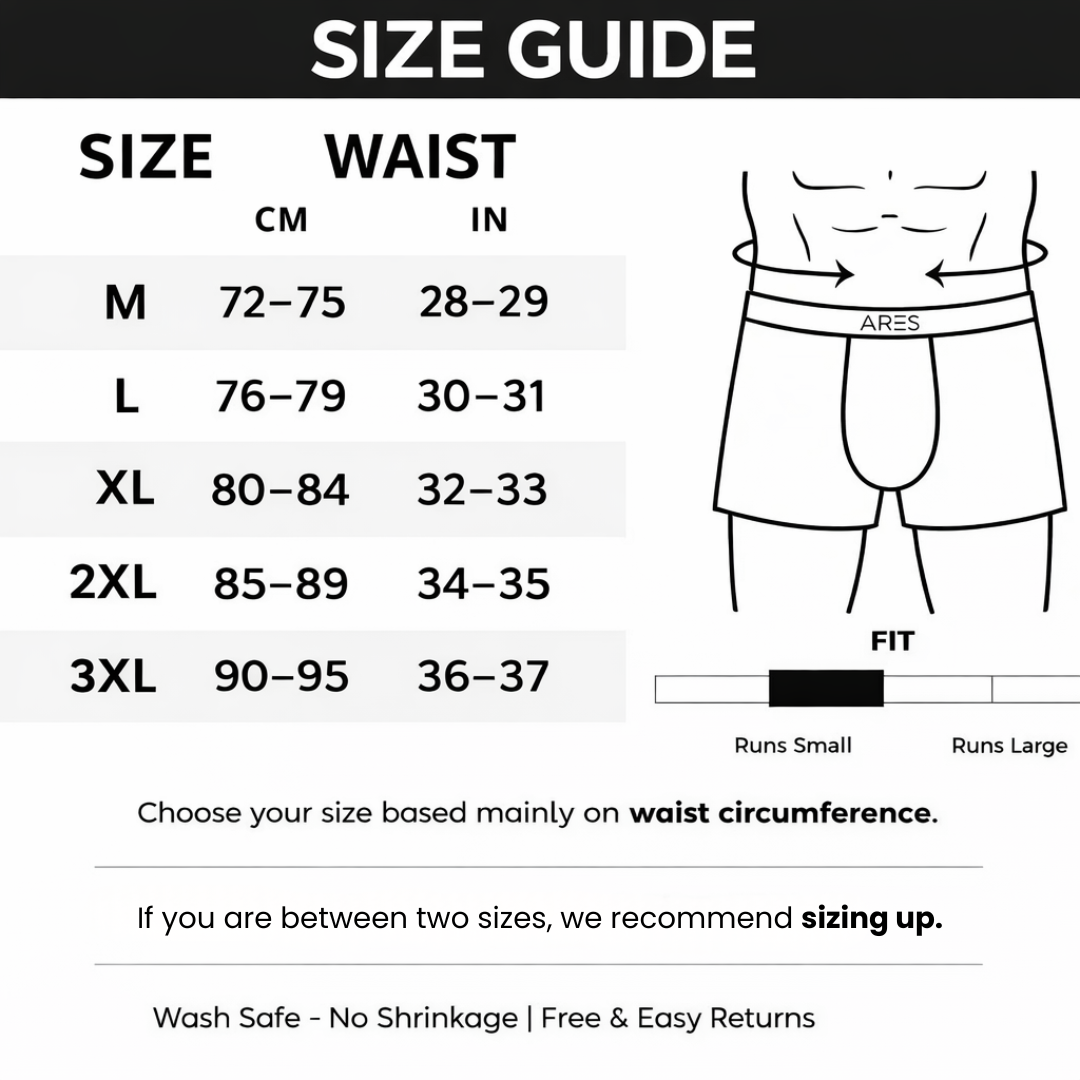 Ares Silk Boxer | All-Day Comfort