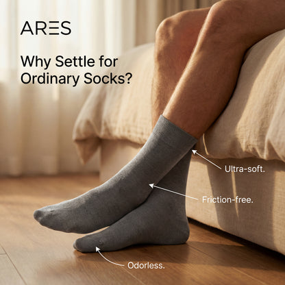Meias de Seda de Qualidade Superior | Conforto Todo o Dia (NOVO)