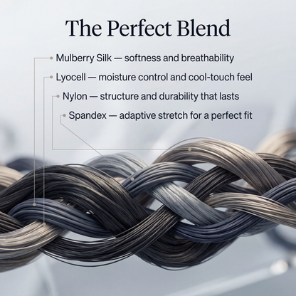 Meias de Seda de Qualidade Superior | Conforto Todo o Dia (NOVO)