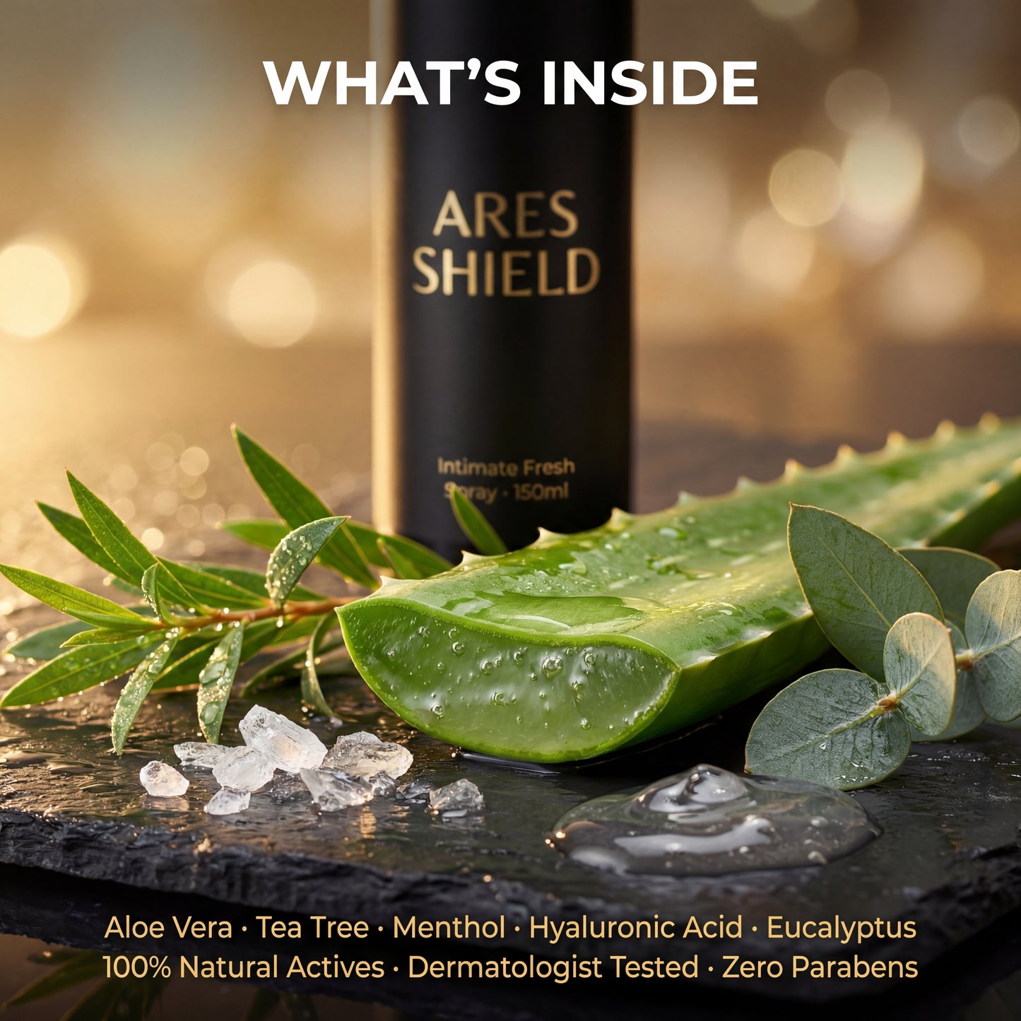 ARES Shield - Spray Íntimo Refrescante