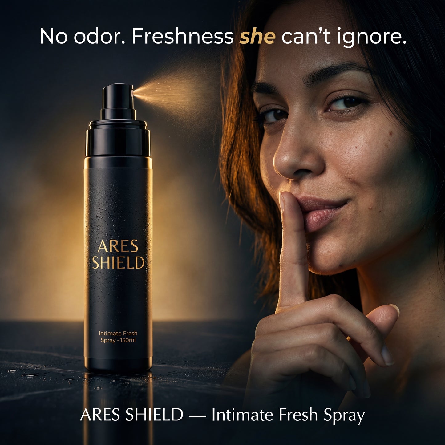 ARES Shield - Spray protetor íntimo para homens