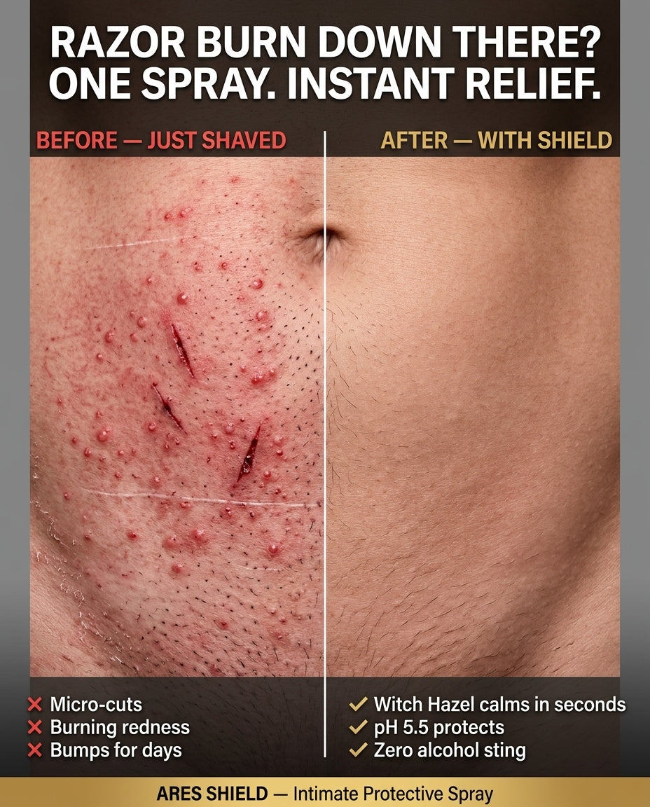 ARES Shield - Spray protetor íntimo para homens