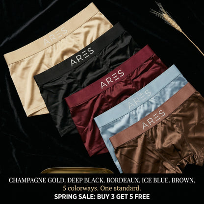 Boxers de Seda Premium | Conforto Todo o Dia