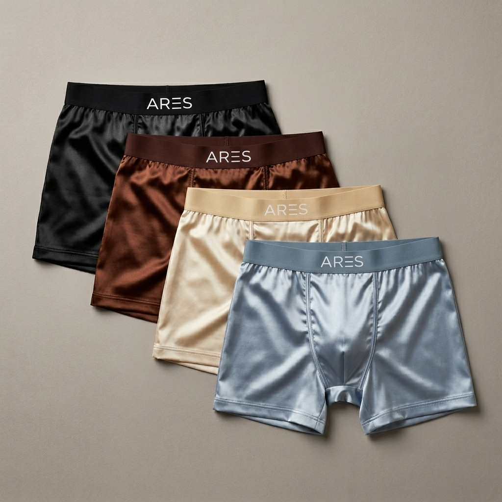 ARES Boxers de seda | Conforto durante todo o dia